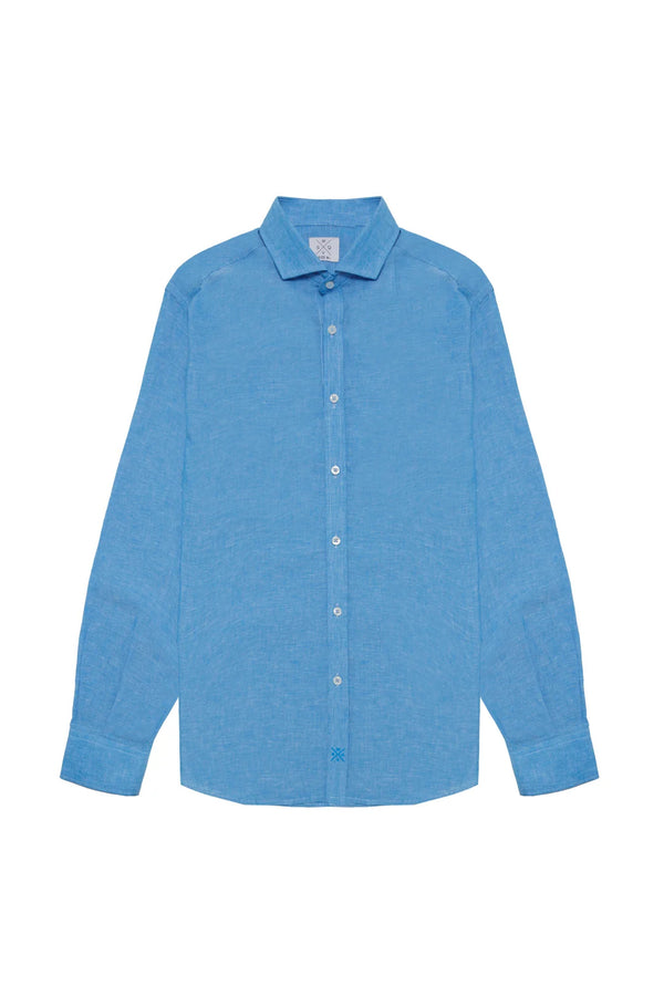 CAMISA CELESTE