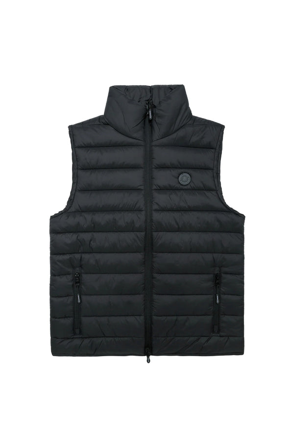 Chaleco acolchado negro
