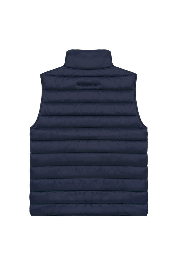 Chaleco acolchado azul marino