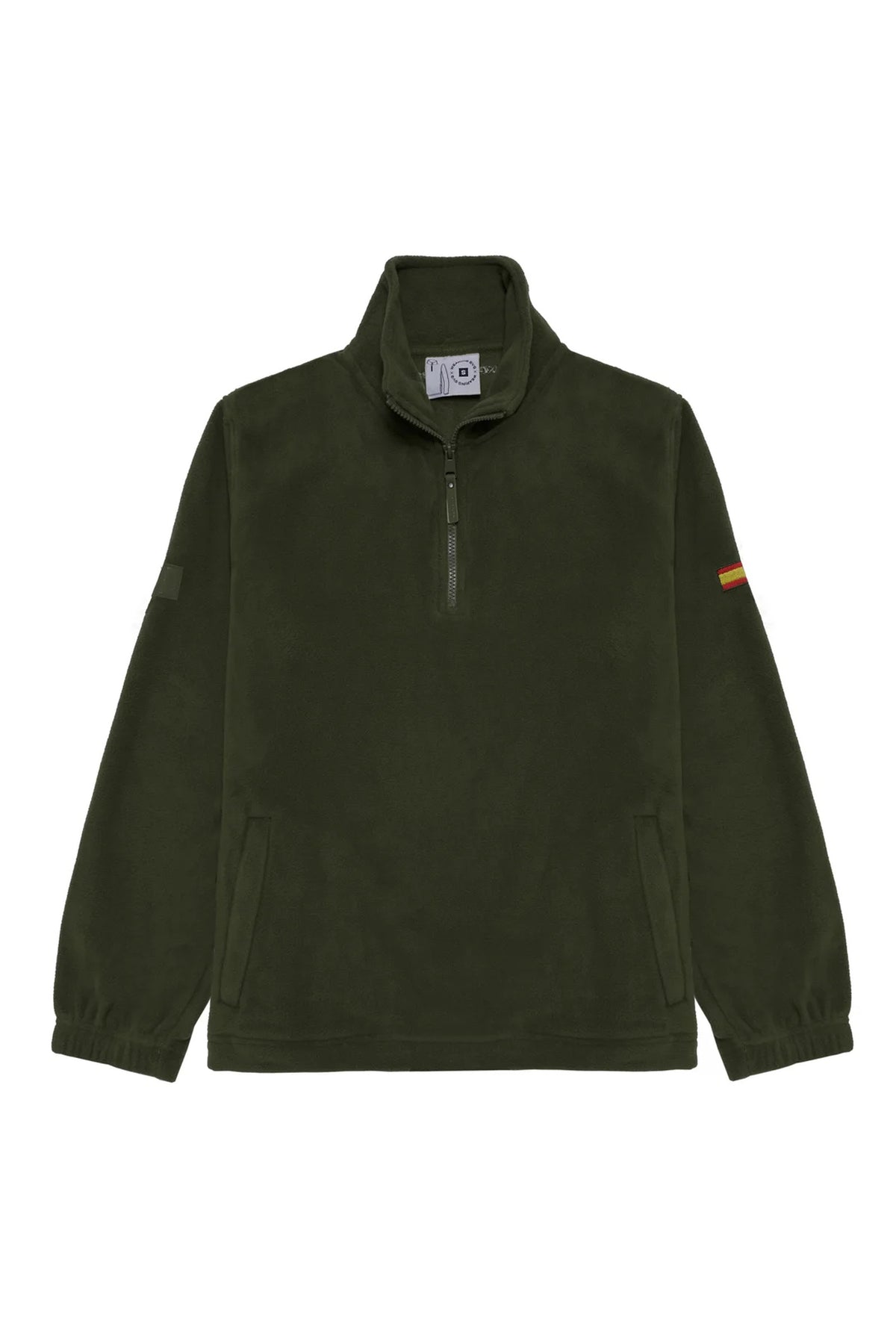 POLAR-HALF-ZIP-VERDE-DELANTERO-WEARINGSVQ