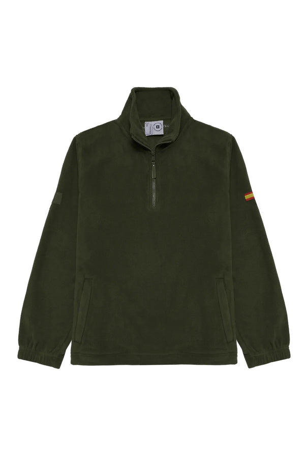 Polar half zip verde