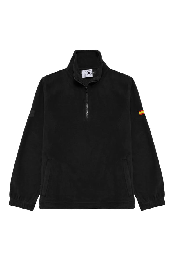 Polar half zip negro