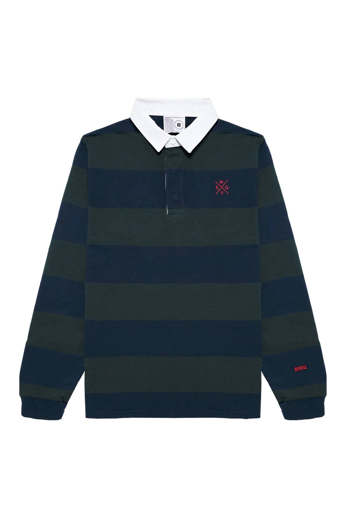 POLO RUGBY-AZUL-VERDE-DELANTERO-WEARINGSVQ