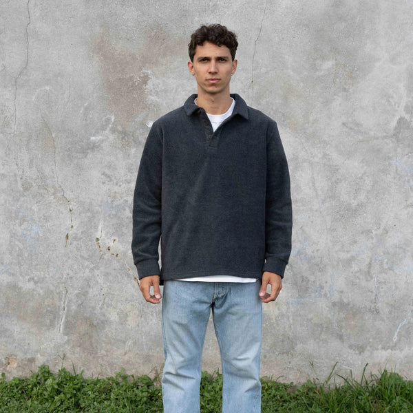 POLAR POLO GRIS OSCURO
