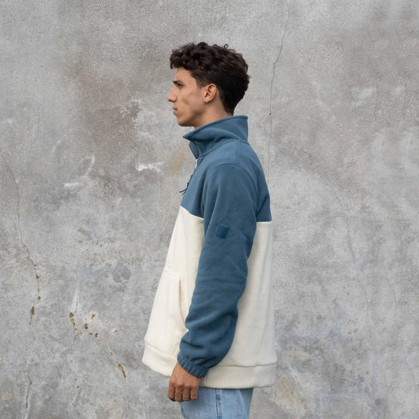 POLAR BICOLOR PETROLEO BLANCO ROTO