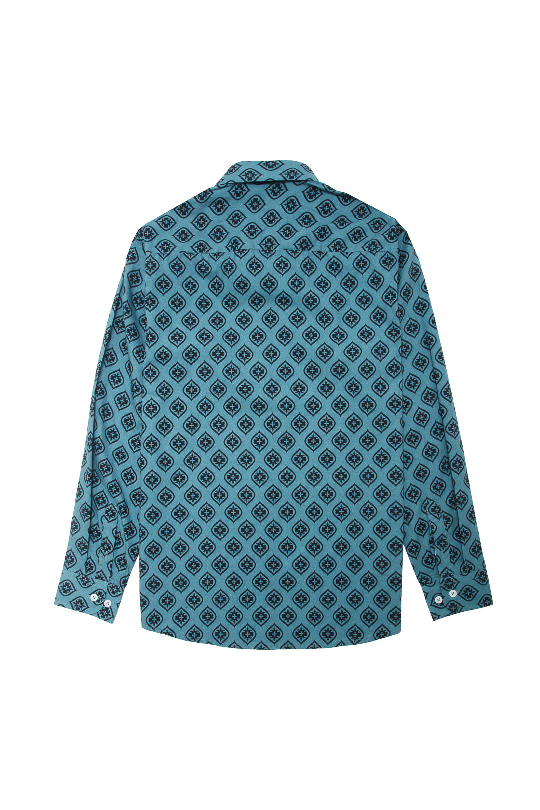 CAMISA INDI IKAT CELESTE