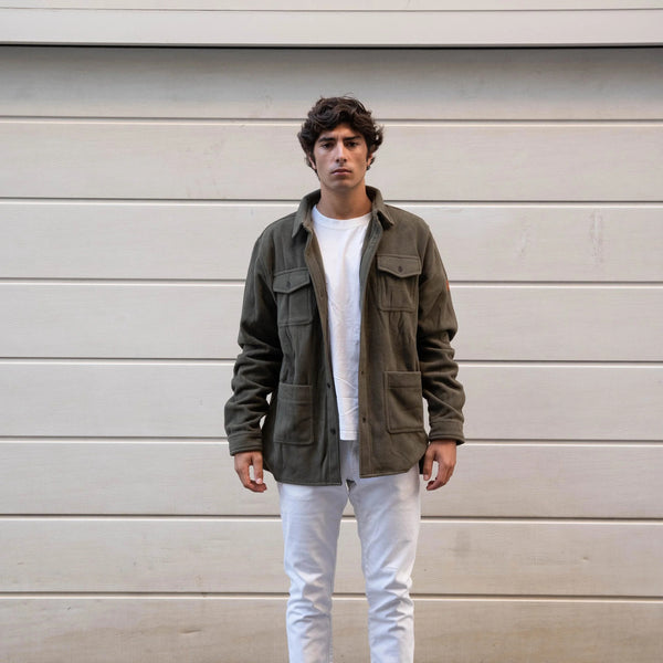 POLAR GUAYABERA VERDE