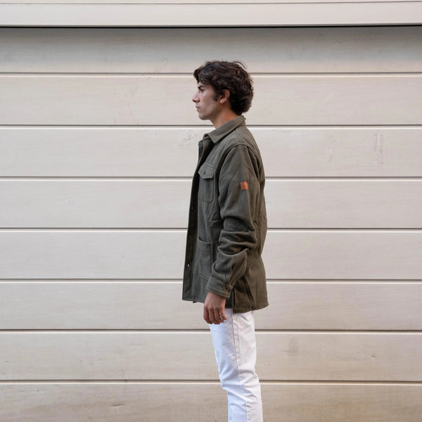 POLAR GUAYABERA VERDE