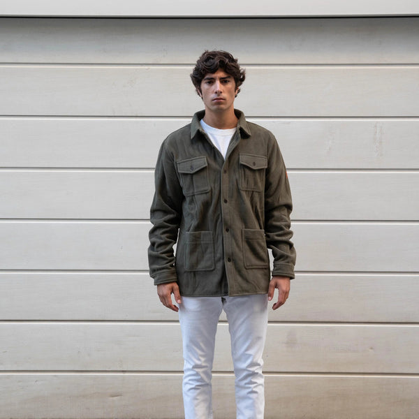 POLAR GUAYABERA VERDE