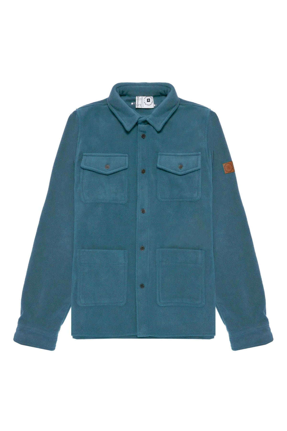 POLAR-GUAYABERA-PETRÓLEO-DELANTERO-WEARINGSVQ