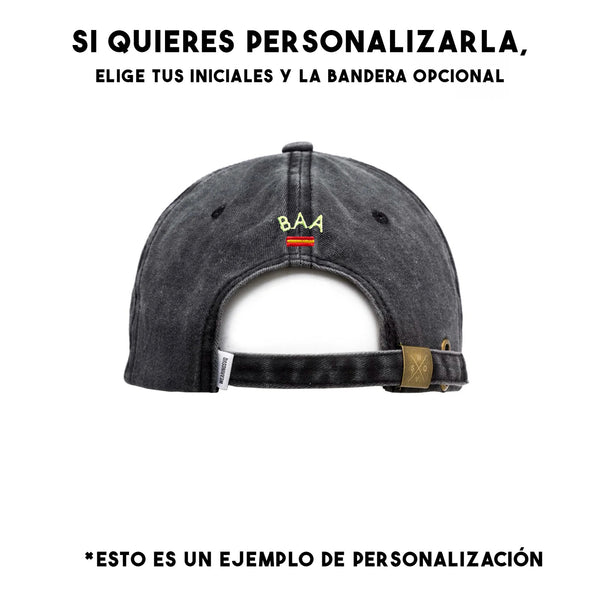 Gorra gris oscura