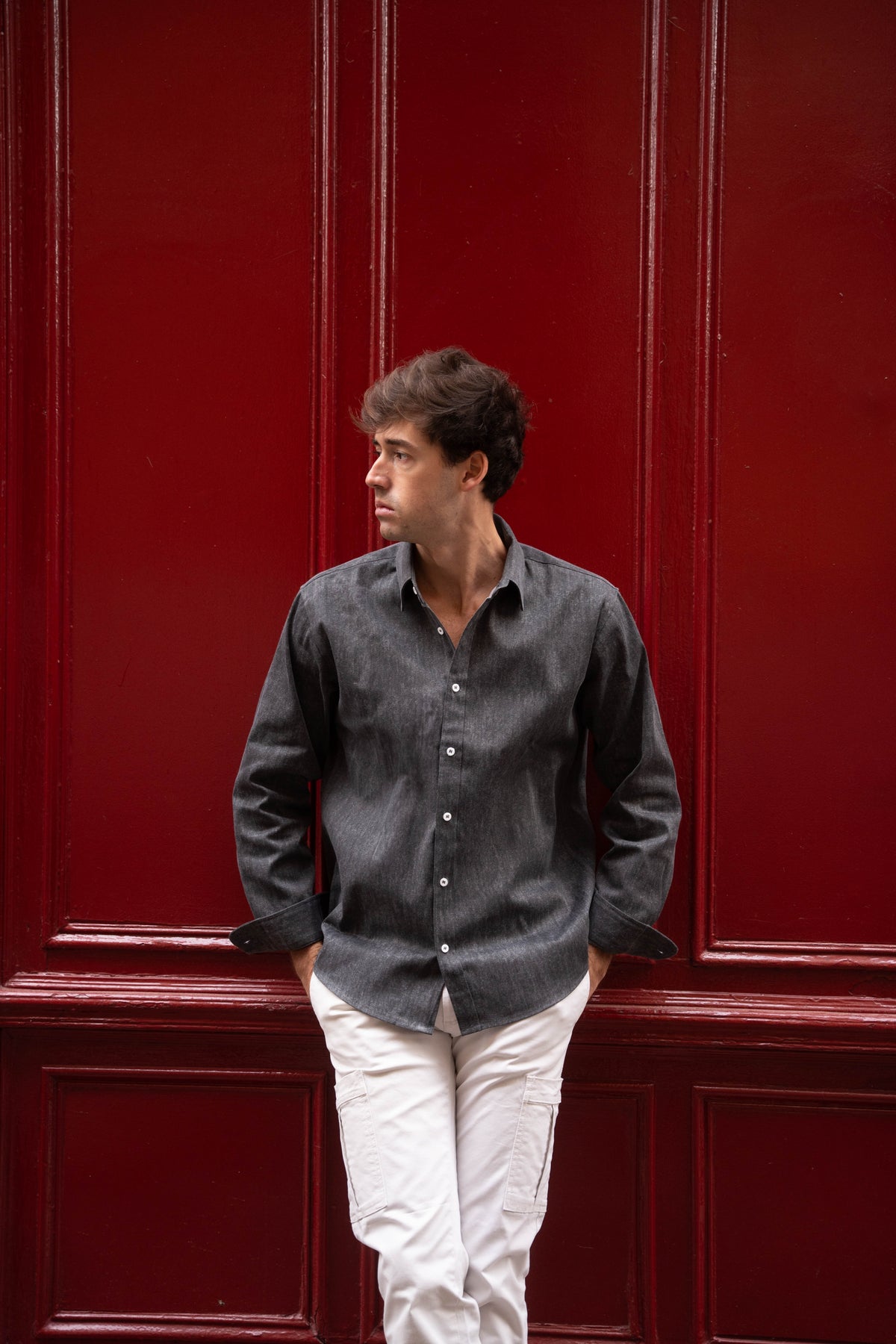 CAMISA VAQUERA GRAFITO