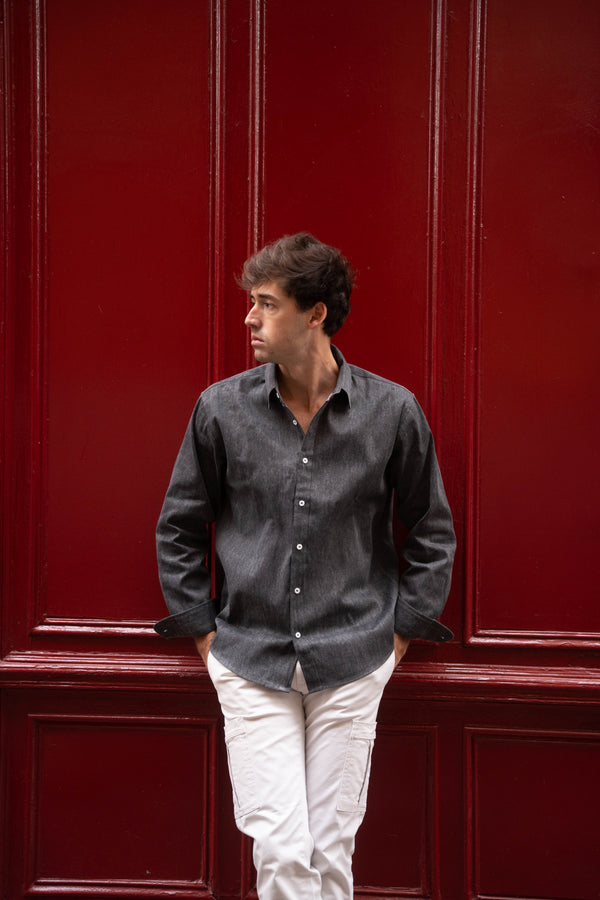 CAMISA VAQUERA GRAFITO