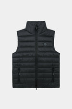 Chaleco acolchado negro