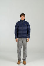 Chaquetón acolchado WEARINGSVQ azul para chico – vista frontal (detalle)