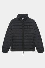 Dark grey quilted jacket