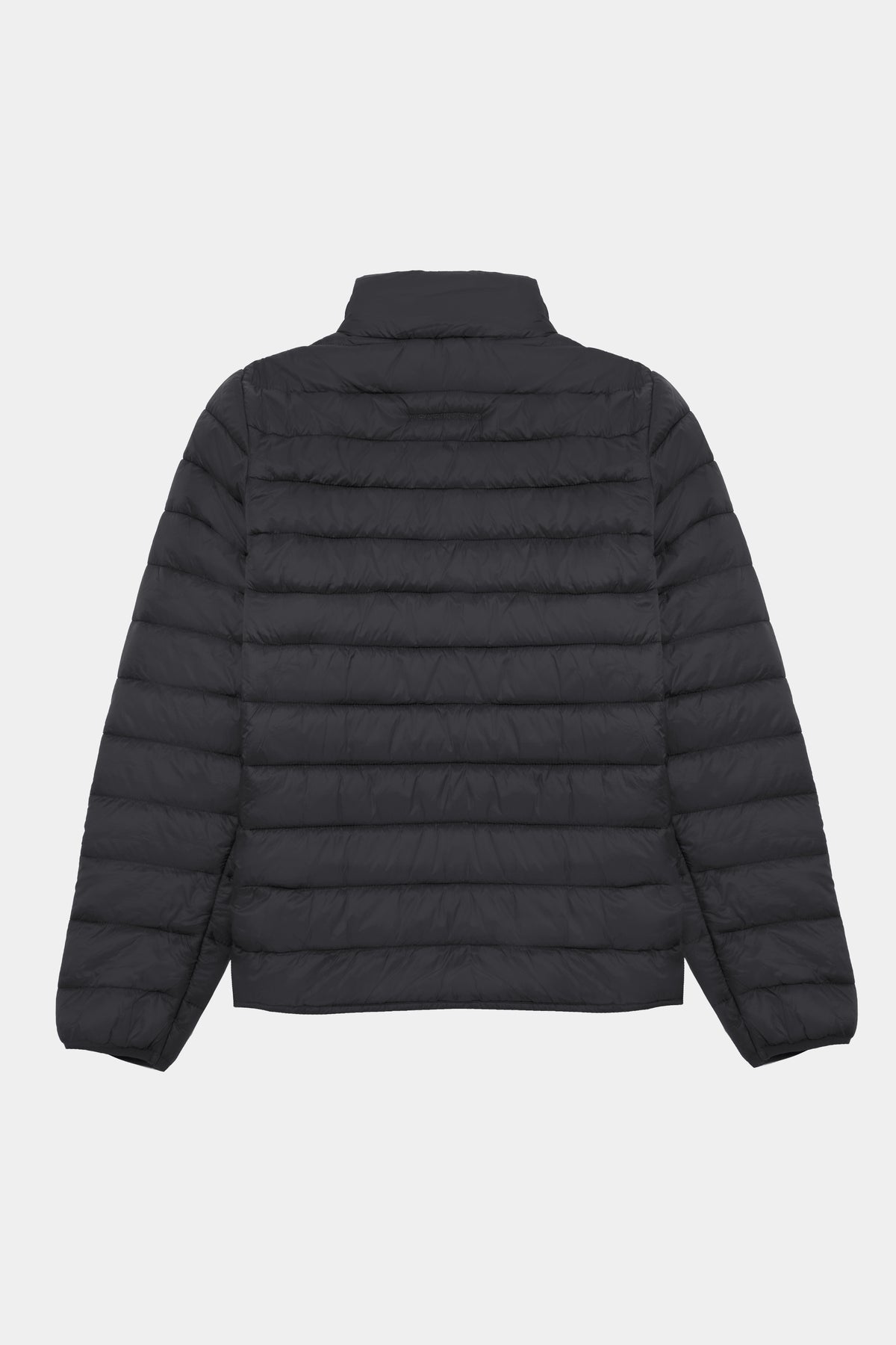 Dark grey quilted jacket