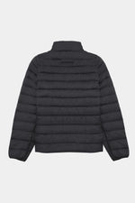 Dark grey quilted jacket
