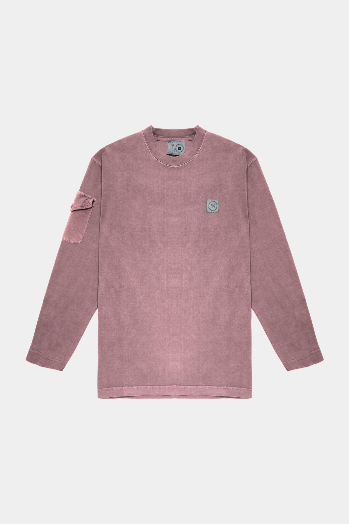 LONG SLEEVE CARGO BURDEOS