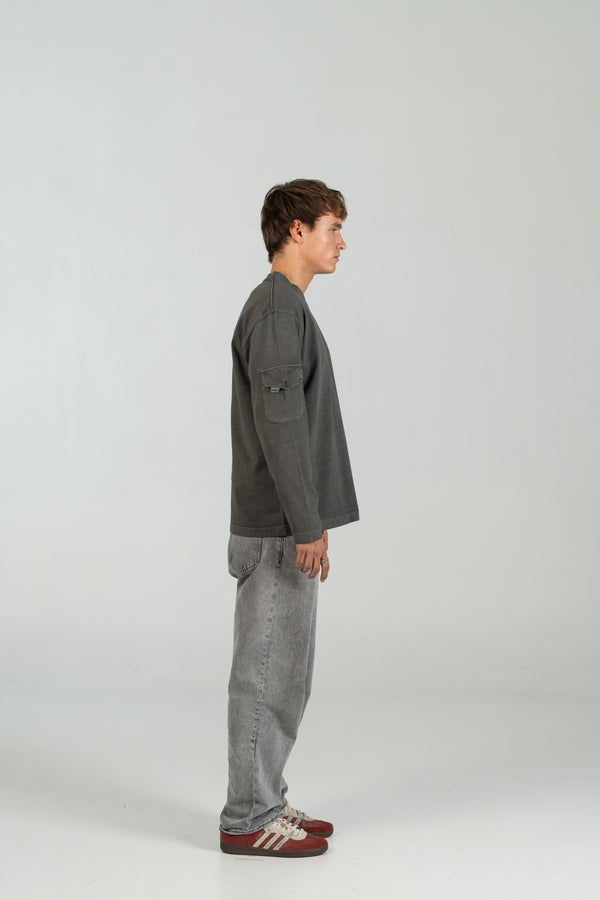 LONG SLEEVE CARGO GRAFITO