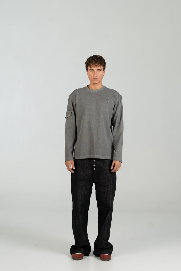 LONG SLEEVE CARGO GRIS