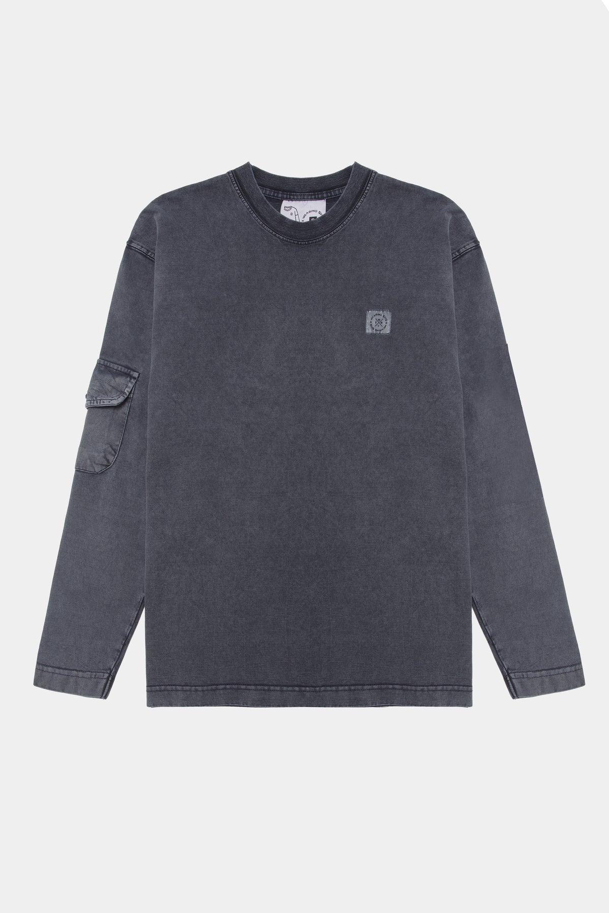 LONG SLEEVE CARGO GRAPHITE