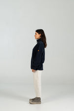 Polar classic WEARINGSVQ azul marino para chica – vista lateral