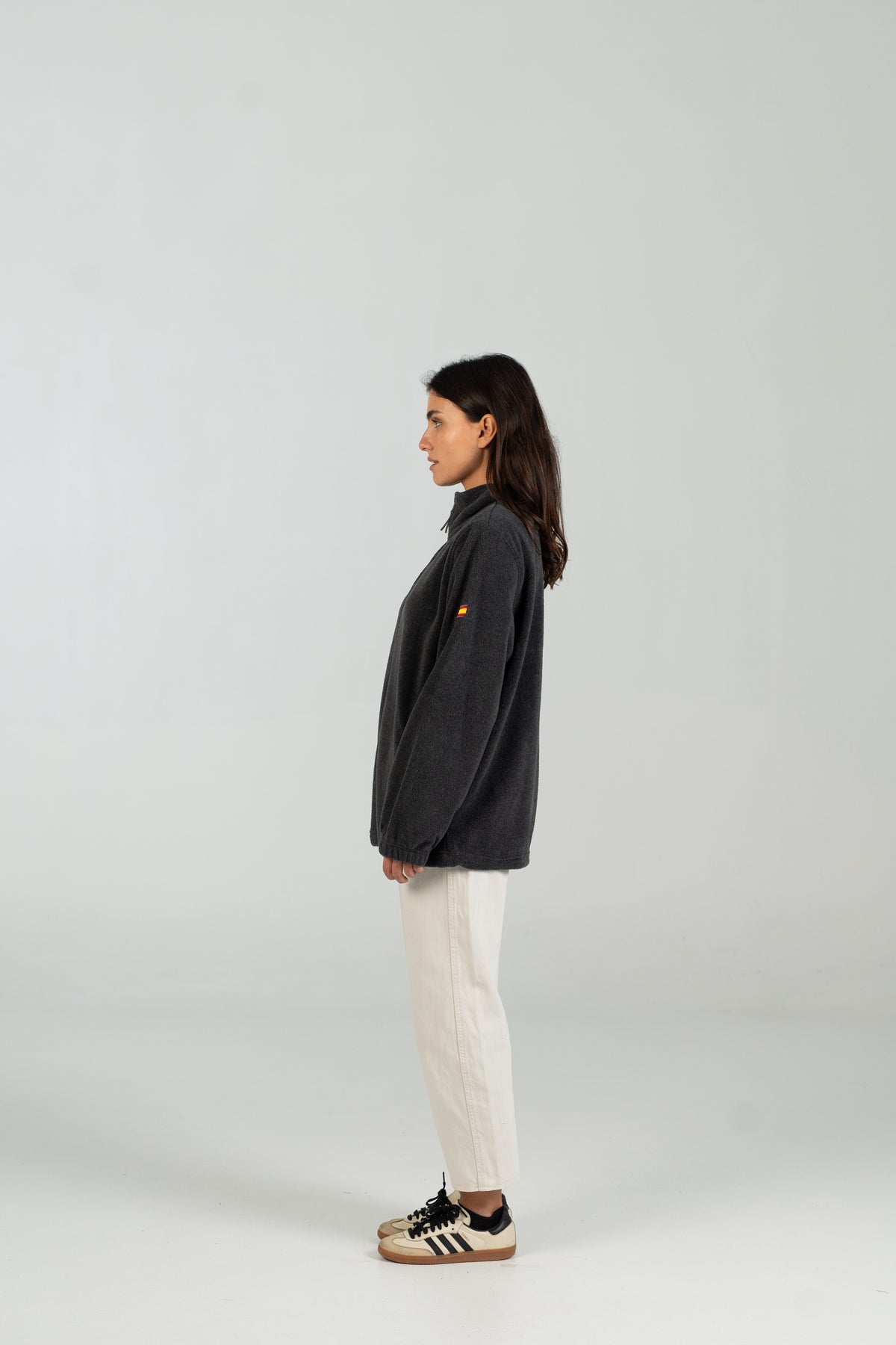 Polar classic WEARINGSVQ gris para chica – vista lateral