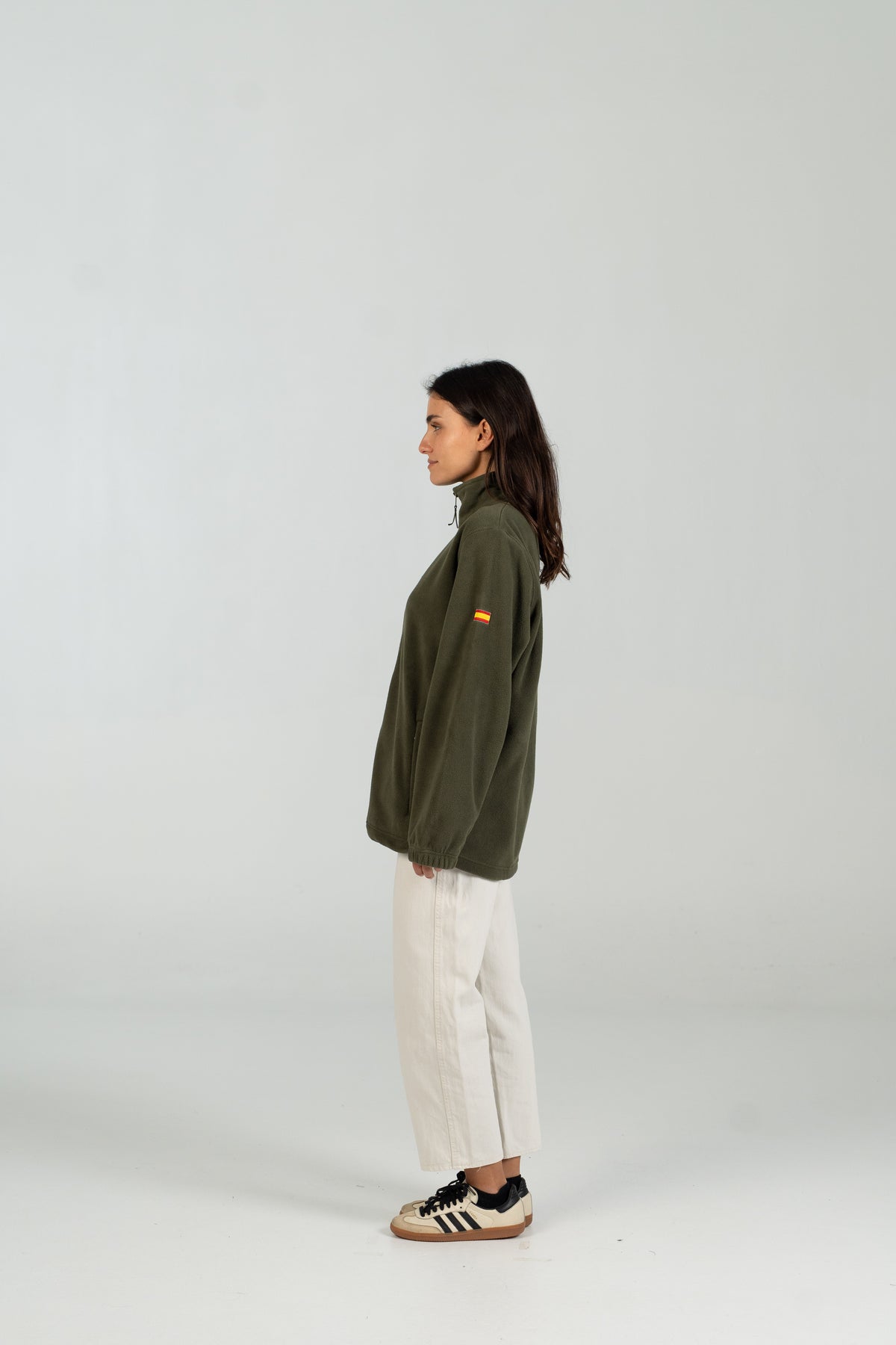 Polar classic WEARINGSVQ verde para chica – vista lateral