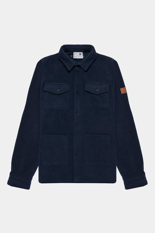 POLAR GUAYABERA AZUL MARINO