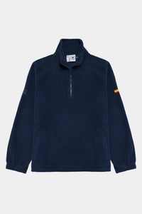 Polar half zip azul marino