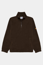 Polar half zip brown