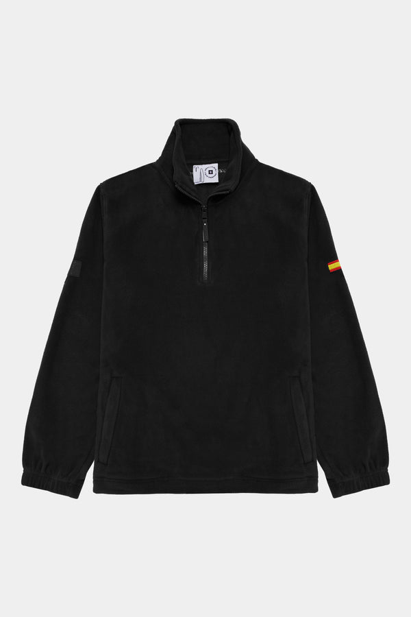 Polar half zip negro