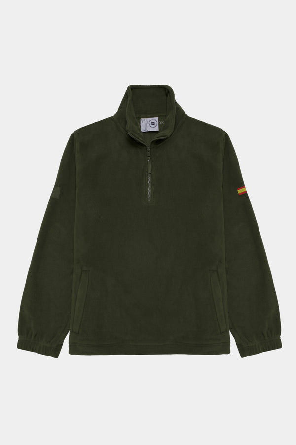 Polar half zip verde