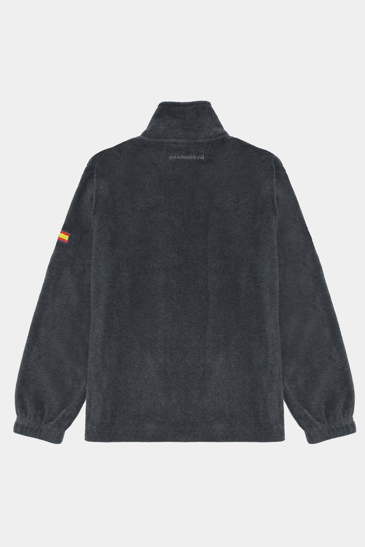 Polar half zip gris oscuro
