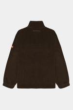 Polar half zip brown