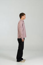 Polo cargo WEARINGSVQ burdeos para chico – vista lateral